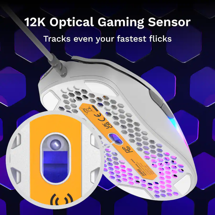 Glorious Model O Eternal Lightweight Wired Optical Gaming Mouse with ...