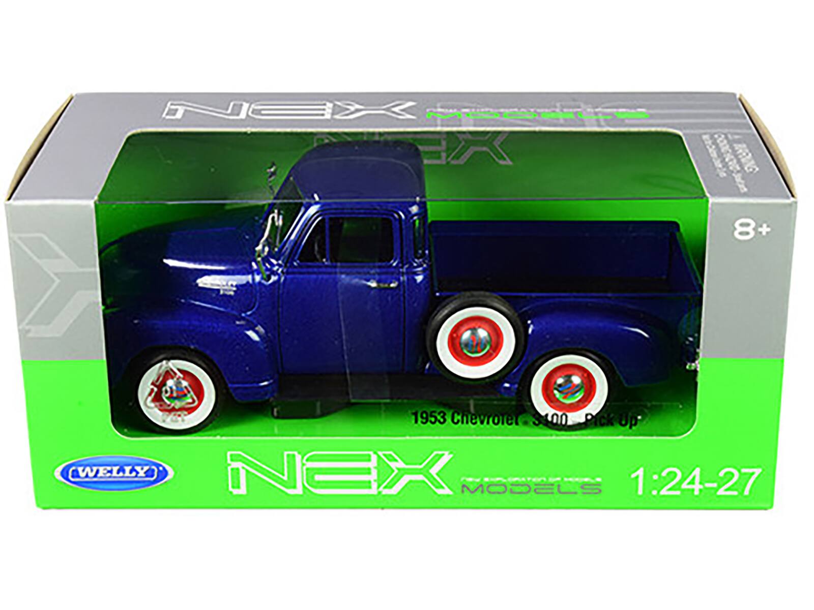 NEX MODELS  
1953 Chevrolet 3400 Pick Up  
1:24-27  
WELLY  
8+