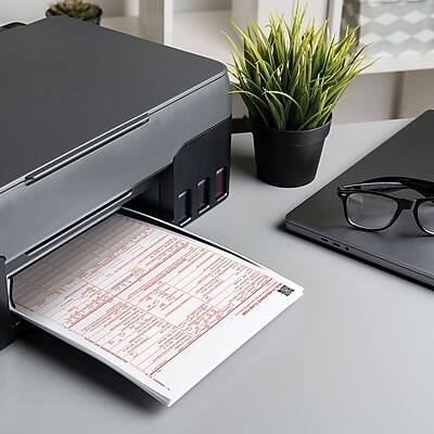 Alt View 5. TOPS - TOPS CMS-1500 Health Insurance Claims, 500/Pack (TOP 50126RV) - White/Red.