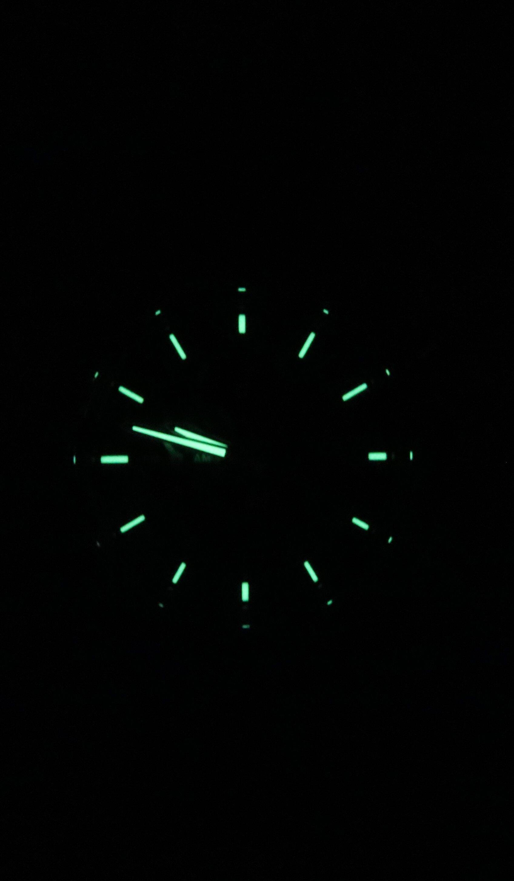 Left. Citizen - Radio Controlled Moon Phase Super Titanium Green Dial Eco-Drive BY1010-81X 100M Men's Watch - Green.