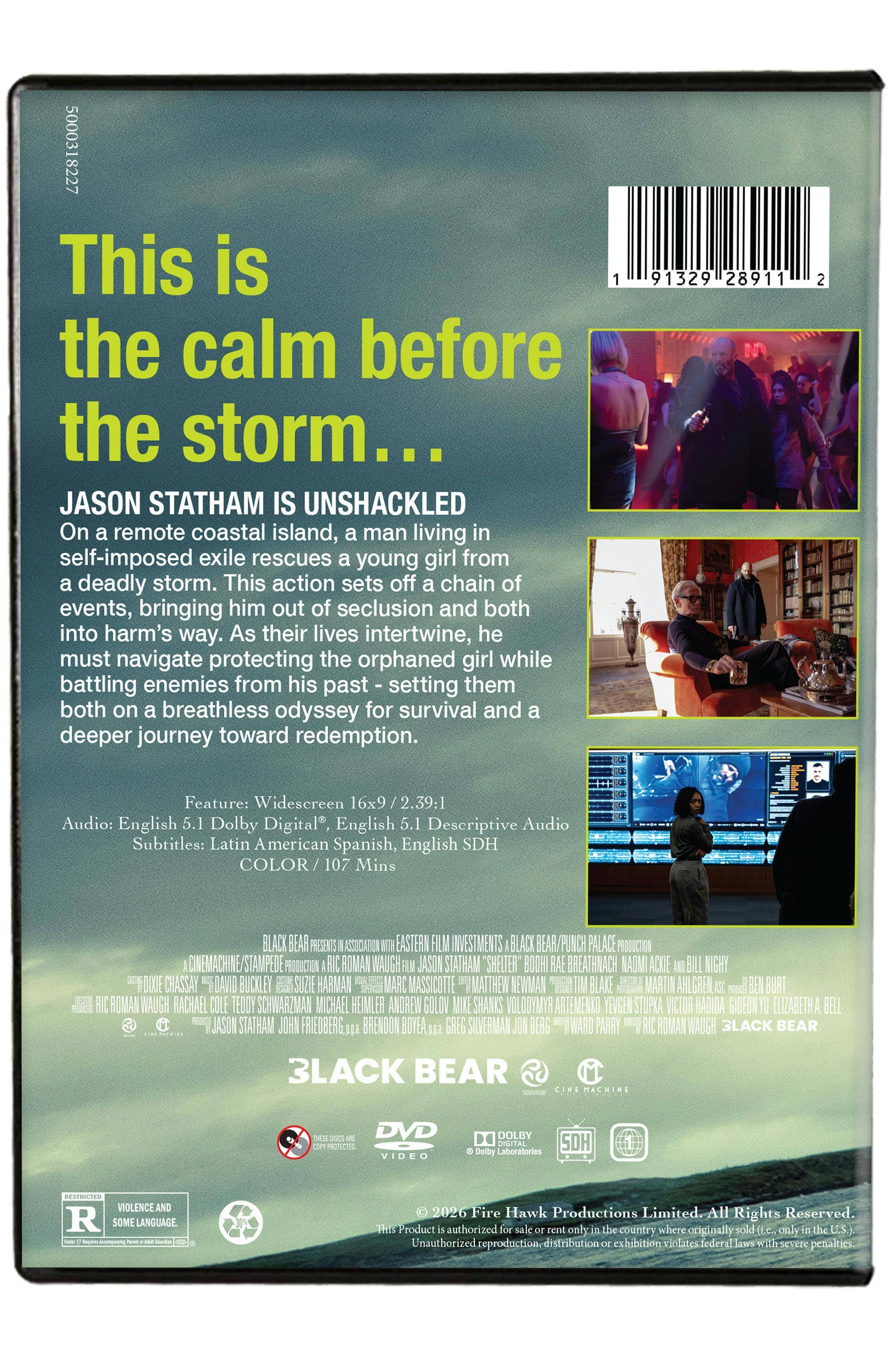 Back. Shelter   - DVD.