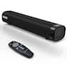 TOPVISION - 50-Watt Bluetooth Soundbar with 3-D Surround Sound, Multiple Input Modes and Slim Space-Saving Design - Black