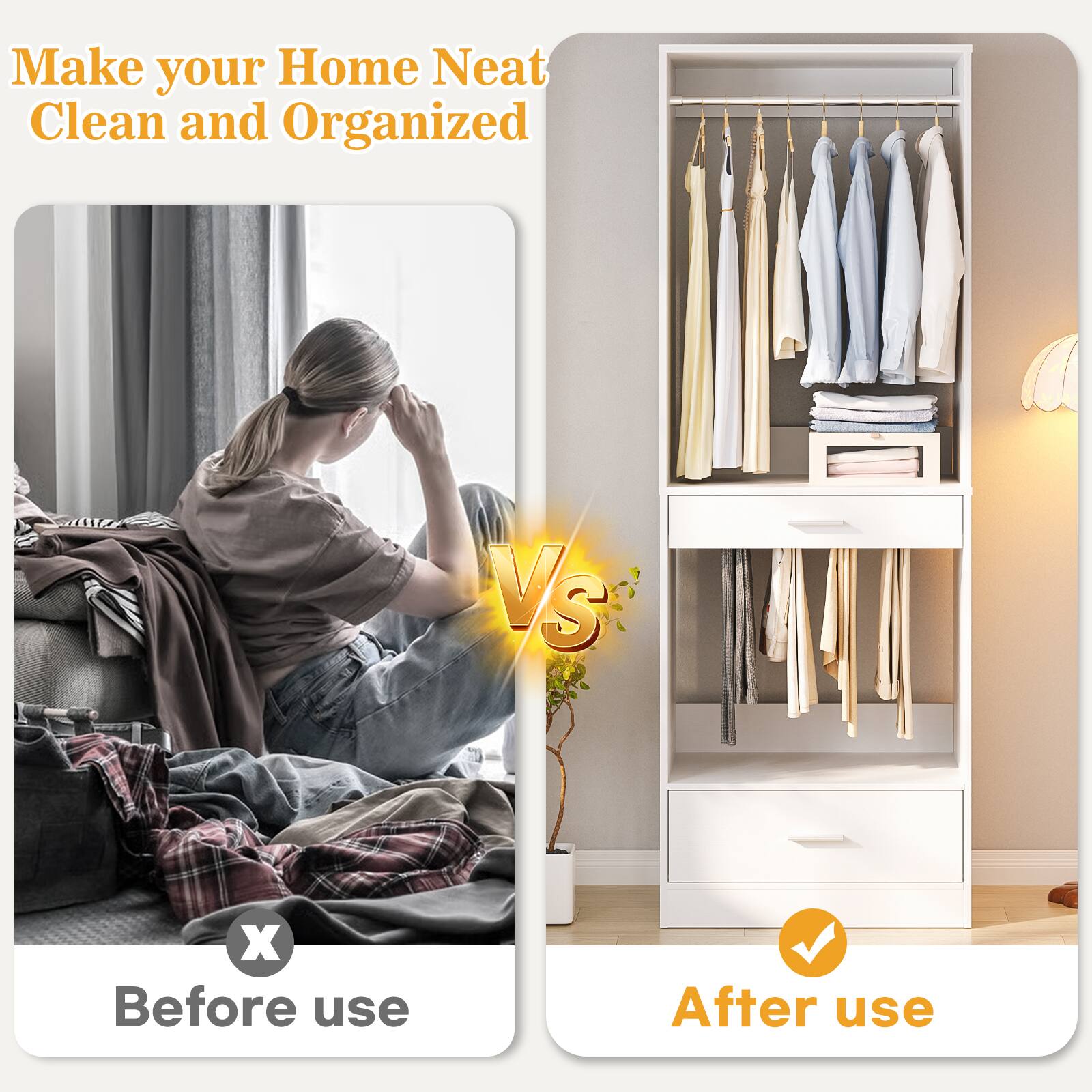 Make your Home Neat Clean and Organized

Before use

After use