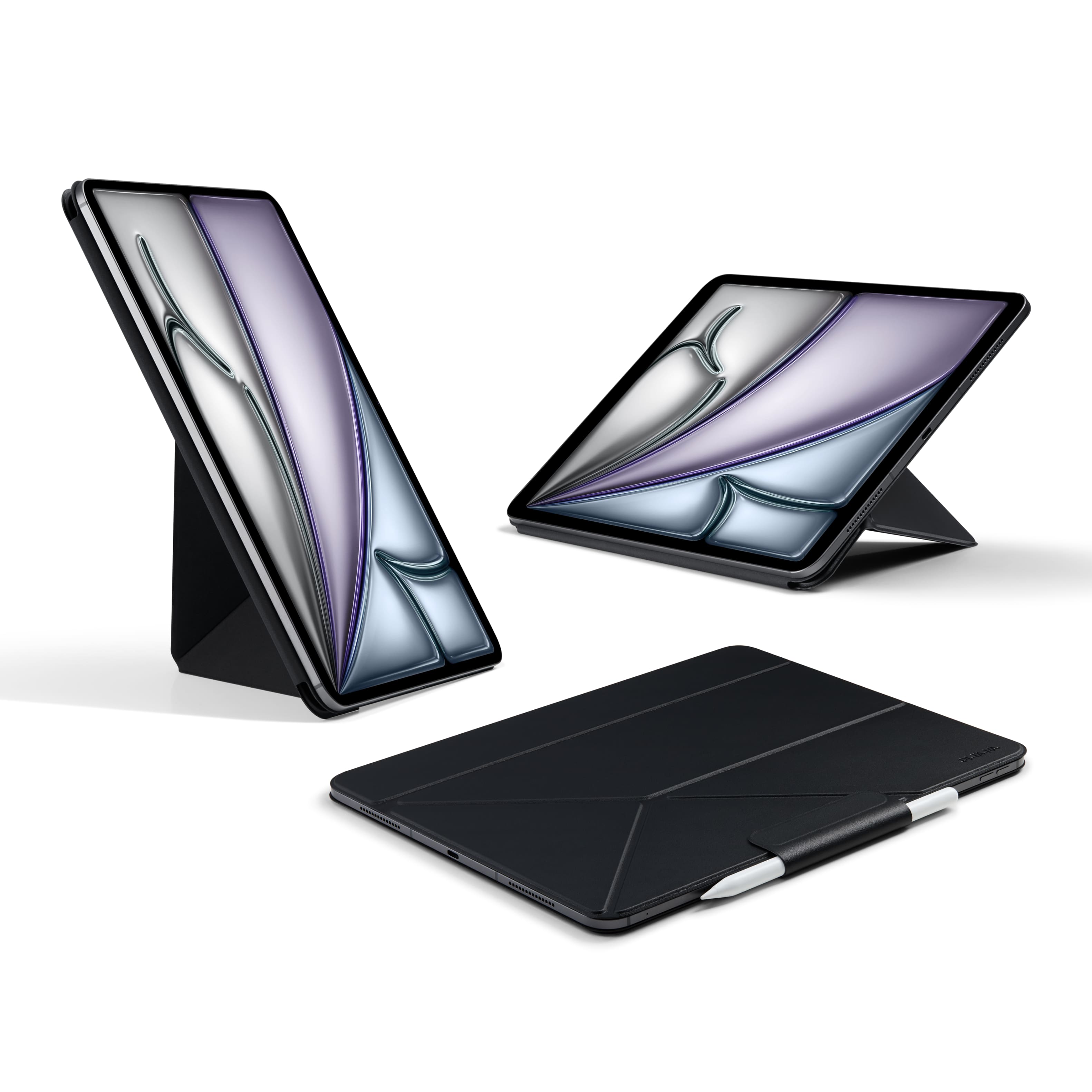 Pitaka - iPad Air 13 Inch Case M4/M3/M2, 5 Intuitive Angles, Portrait/Landscape Magnetic Case with Pencil Holder, Auto Wake/Sleep - Black price history on PriceWatchPro