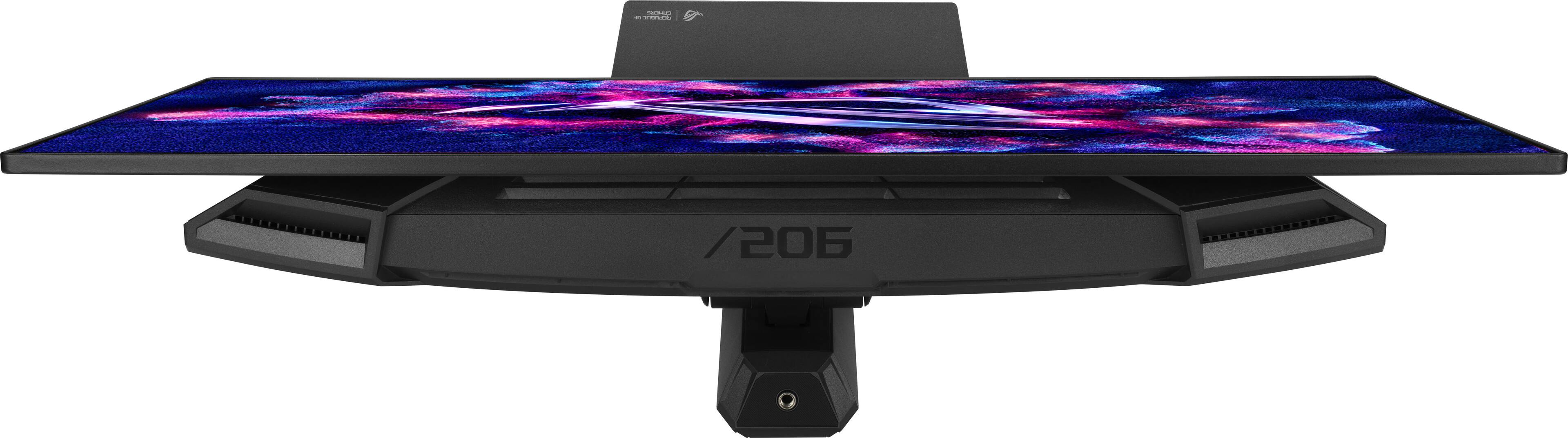 Alt View 9. ASUS - ROG Strix 27" 4K OLED 240Hz 0.03ms Gaming Monitor with FreeSync Premium Pro and HDR (DisplayPort, HDMI) - Black.