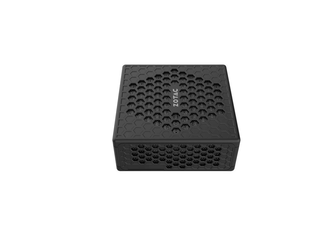 Alt View 2. ZOTAC - ZOTAC ZBOX CI337 NANO Fanless Mini PC, Intel N100, UHD Graphics, HDMI/DP, Barebones (No RAM/SSD/OS).