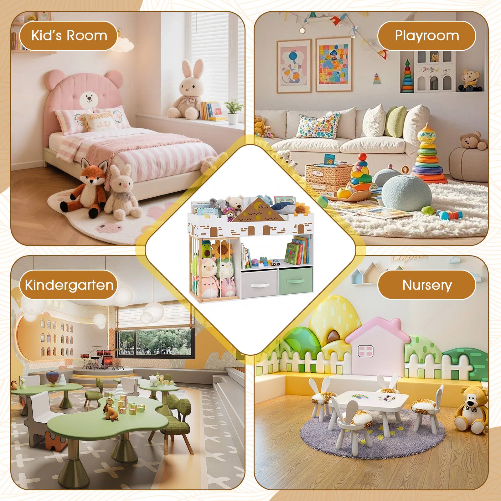 Kid's Room  
Playroom  
Kindergarten  
Nursery