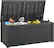 Front. Yardgrace - 190 Gal. Resin Deck Box Outdoor Waterproof Storage Lockable UV Resistant for Patio Furniture Garden Tools Pool Supplies - black.