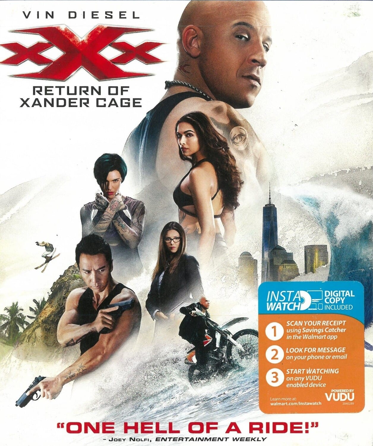 XXX: The Return Of Xander Cage   - BLU-RAY