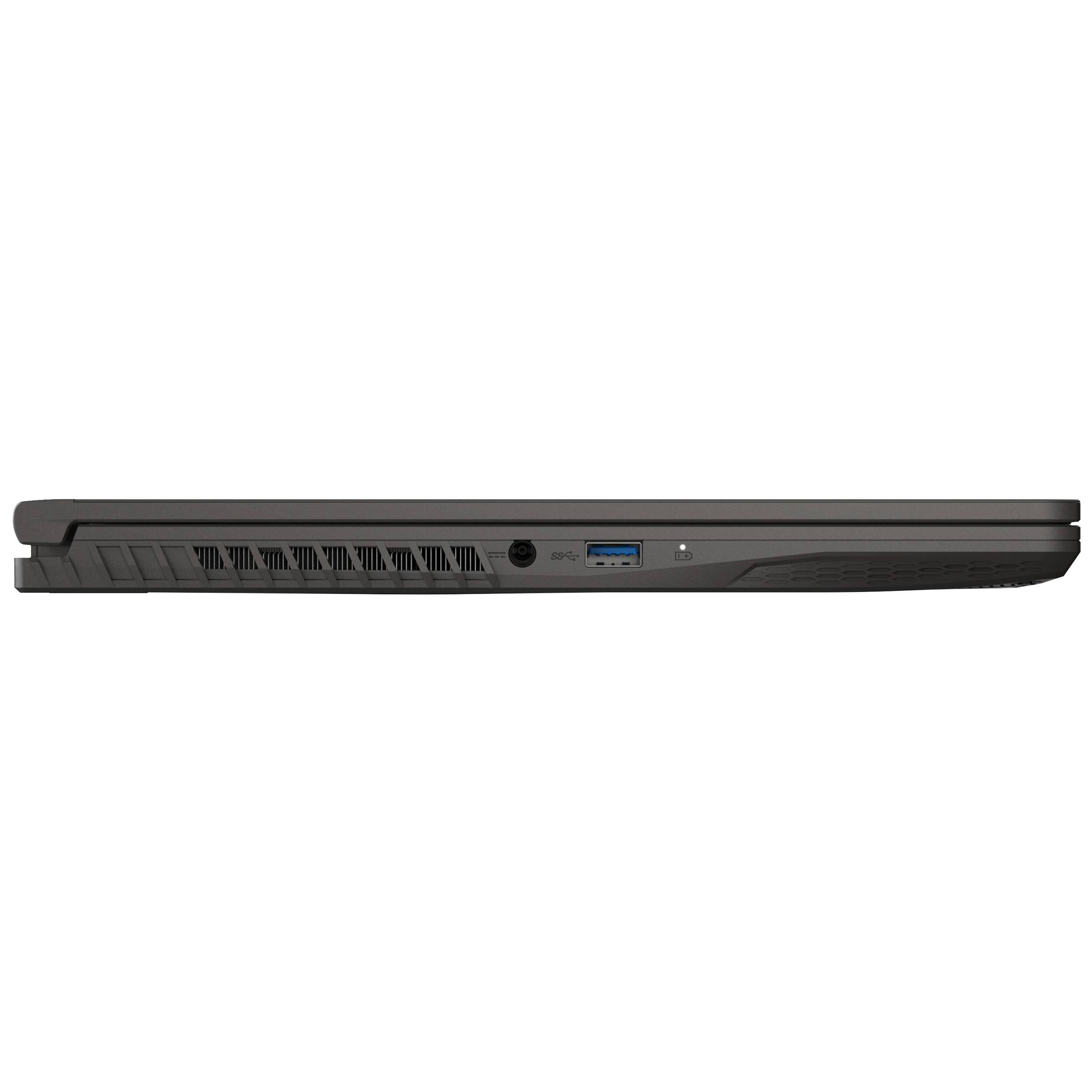 Alt View 8. MSI - THIN A15 15.6" 144Hz FHD Gaming Laptop - AMD R5-7535HS - GeForce RTX 4050 - 8GB Memory - 512GBSSD - Win 11 pro - Black.