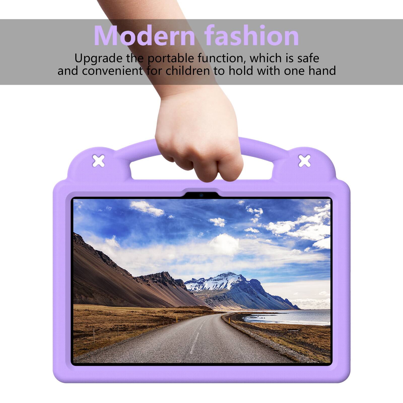 Modern fashion  
Upgrade the portable function, which is safe and convenient for children to hold with one hand