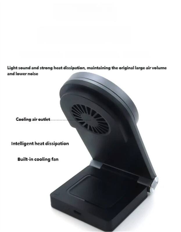 Light sound and strong heat dissipation, maintaining the original large air volume and lower noise  
Cooling air outlet  
Intelligent heat dissipation  
Built-in cooling fan