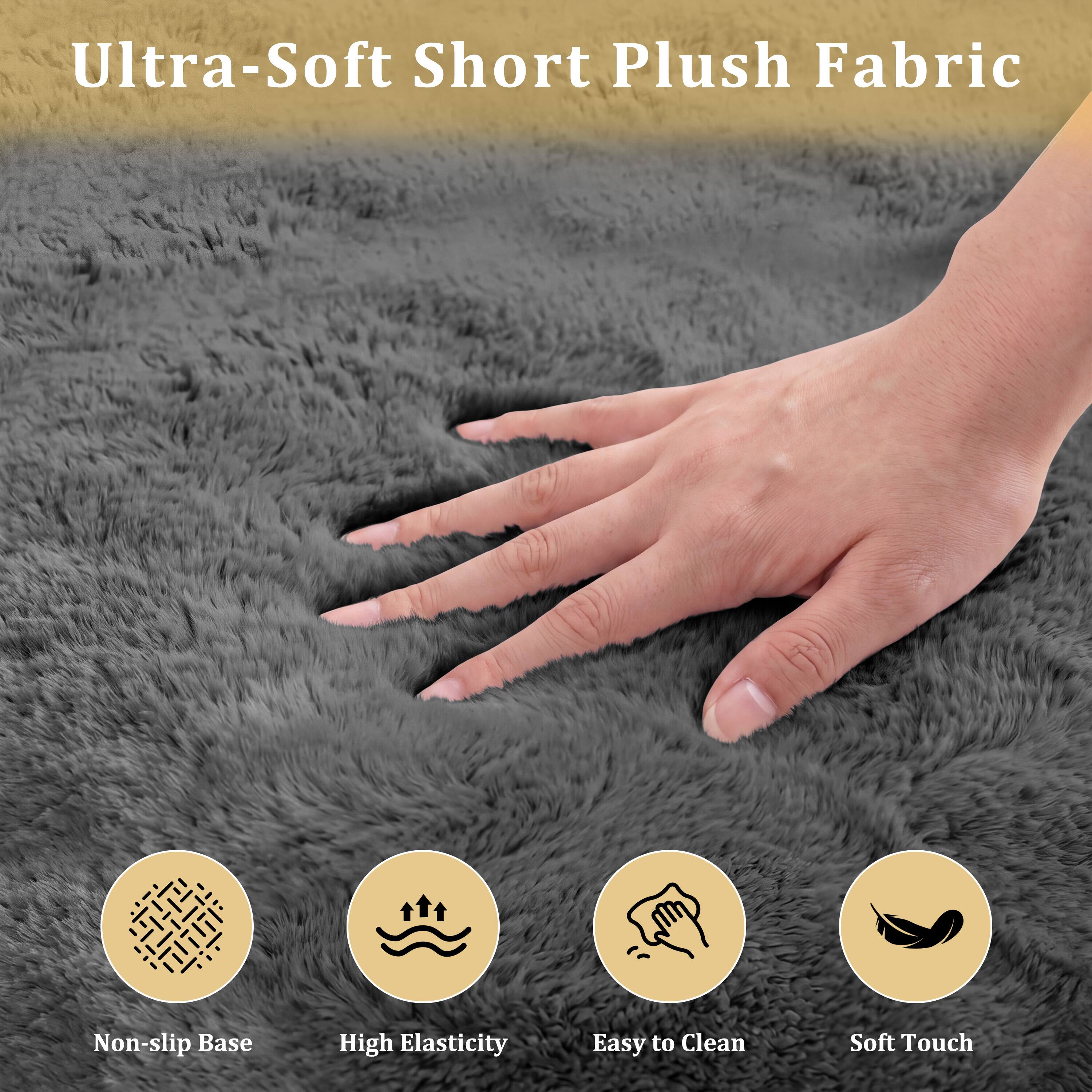 Ultra-Soft Short Plush Fabric

Non-slip Base
High Elasticity
Easy to Clean
Soft Touch