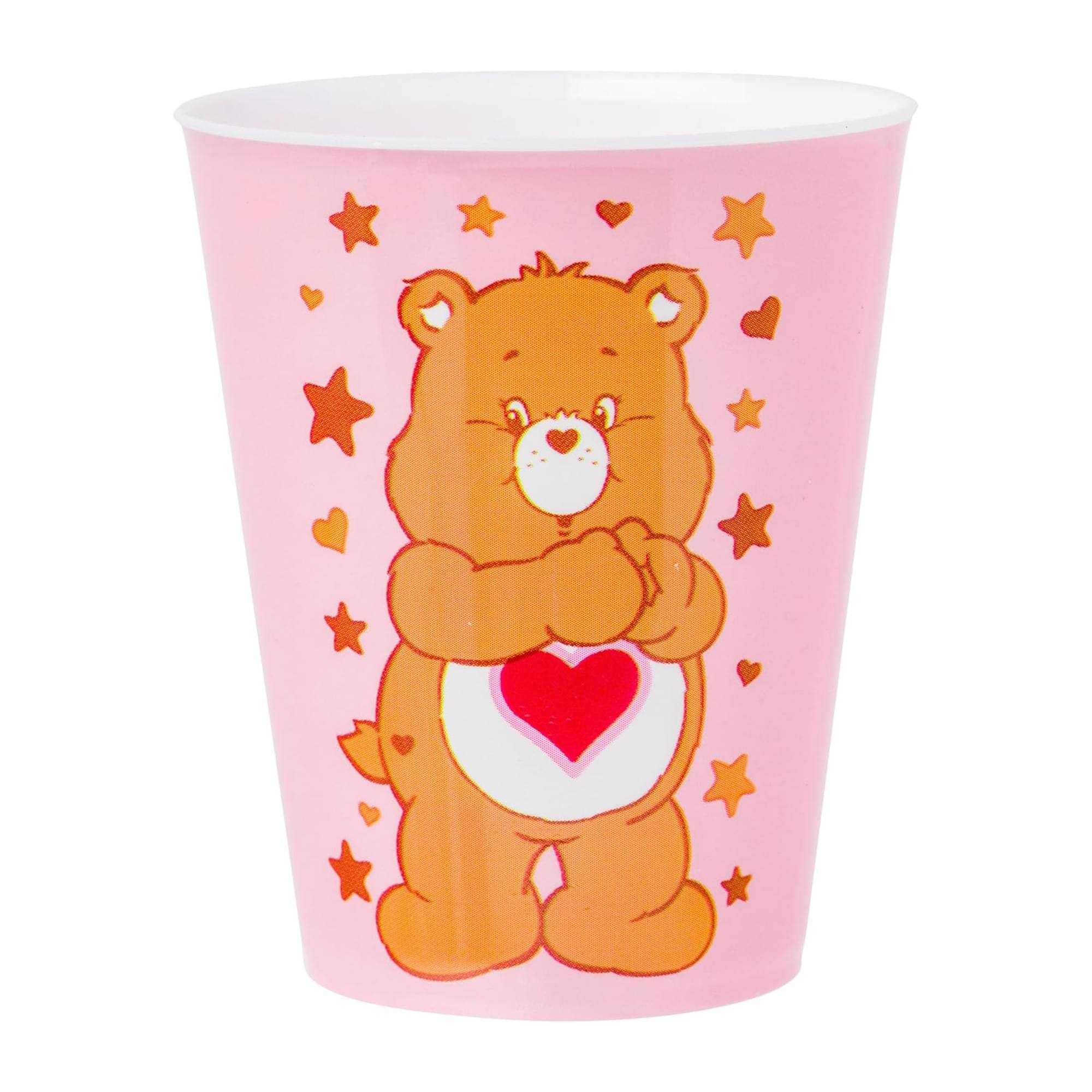 Alt View 3. Silver Buffalo - Care Bears 2 Ounce Plastic Mini Cup Set of 4 - Blue.