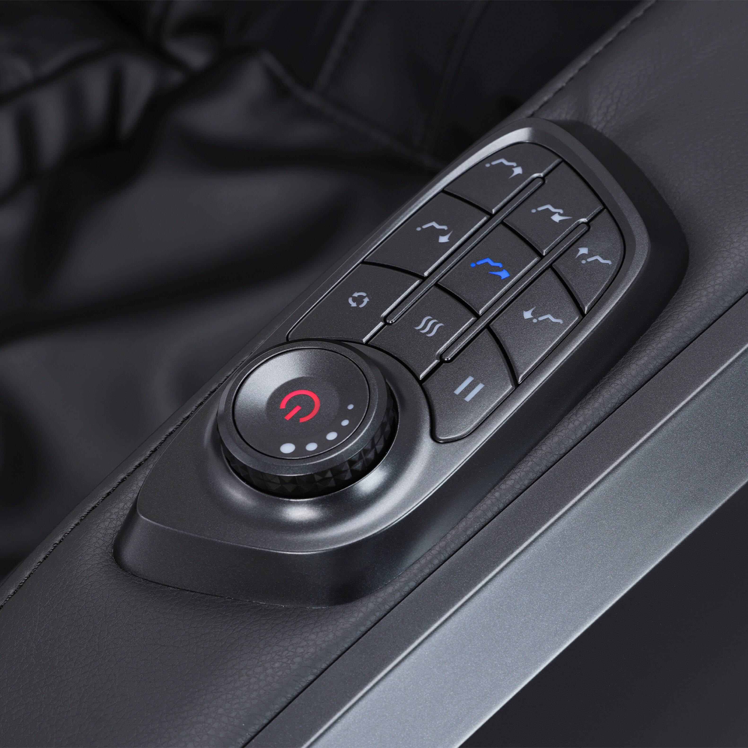 Alt View 4. Titan - Pro 3D Liberty Zero Gravity Massage Chair - Black - Black.