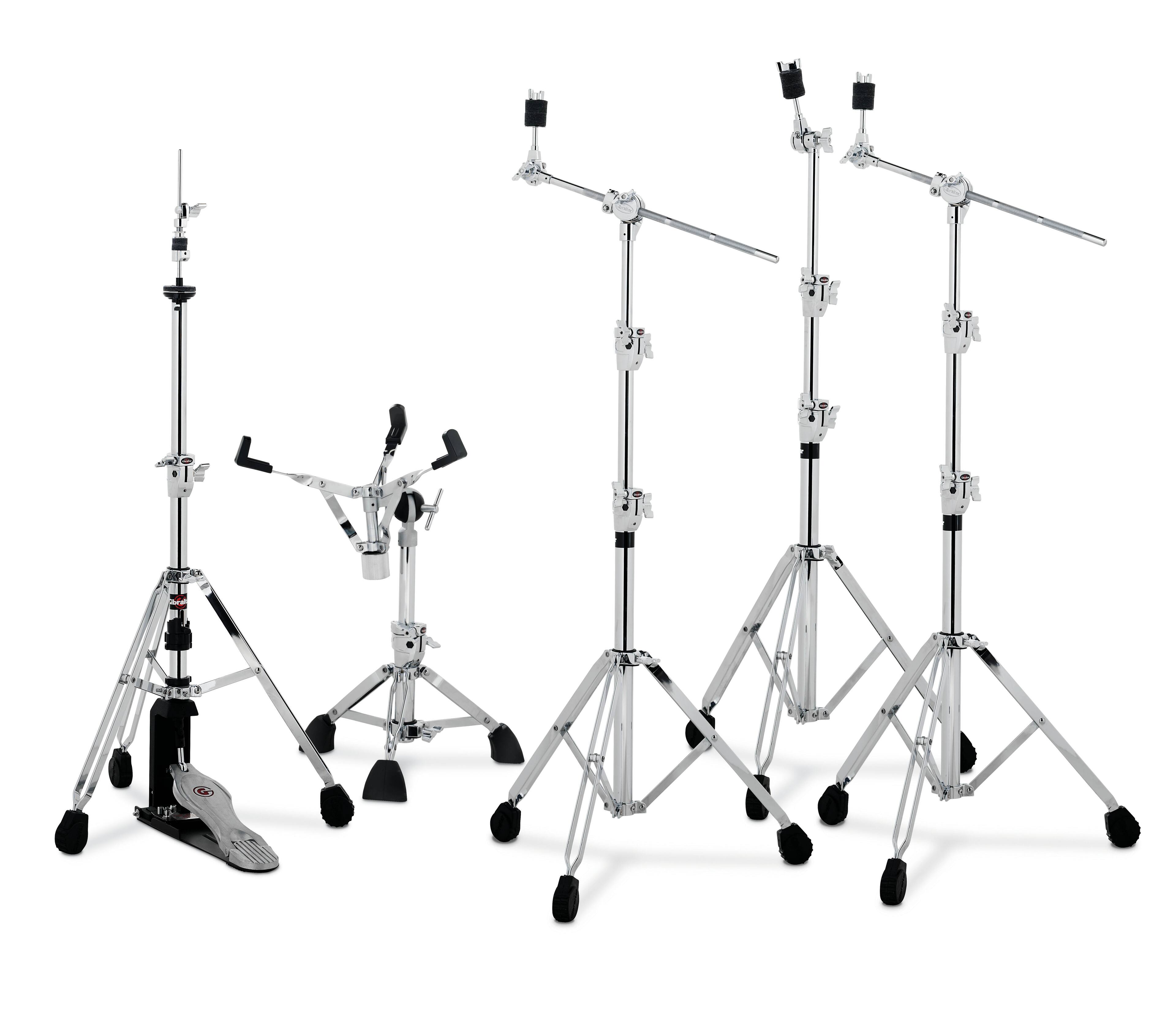 Gibraltar Hardware - 9700 Series 5-Piece Heavy-Duty Drum Hardware Pack,Includes Direct-Pull Hi-Hat Stand, 2 Boom Cymbal Stands price history on PriceWatchPro