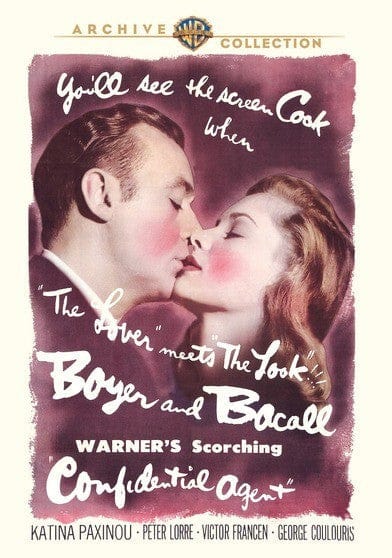 Front. Confidential Agent - DVD.