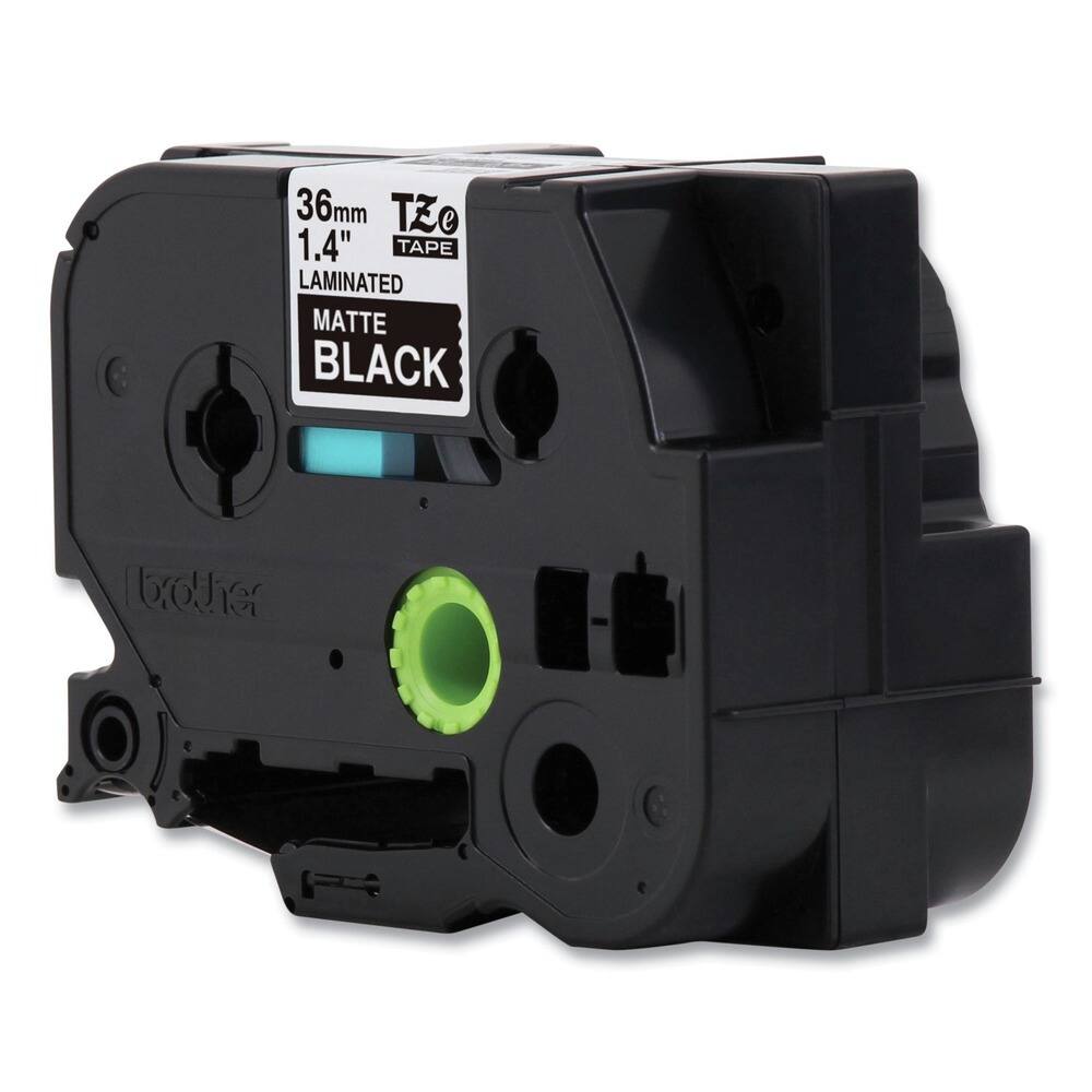 36mm 1.4" TAPE  
LAMINATED  
MATTE BLACK  
brother
