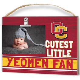 Jardine - Oberlin Yeomen 8" x 10" Cutest Little Team Logo Clip Photo Frame - Red