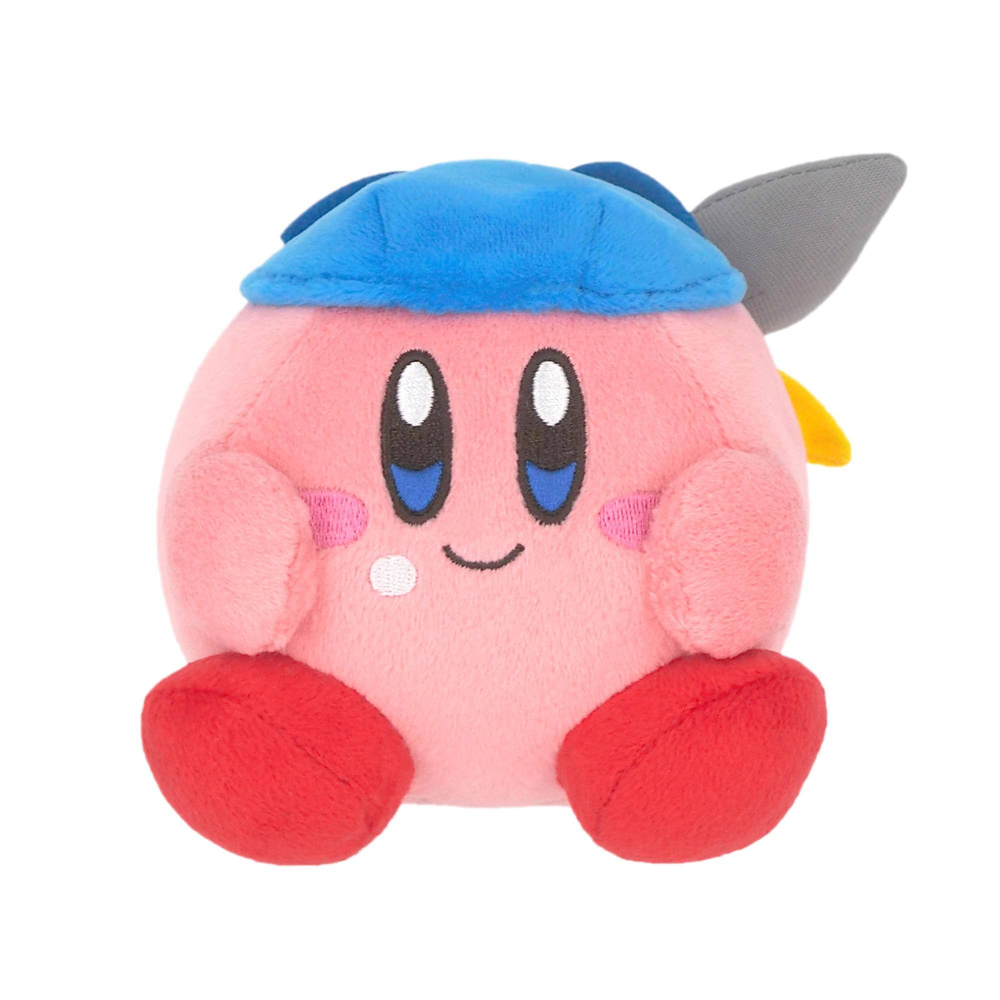 Front. Little Buddy - Kirby Bandana Waddle Dee 4 Inch Collector Plush - Pink.