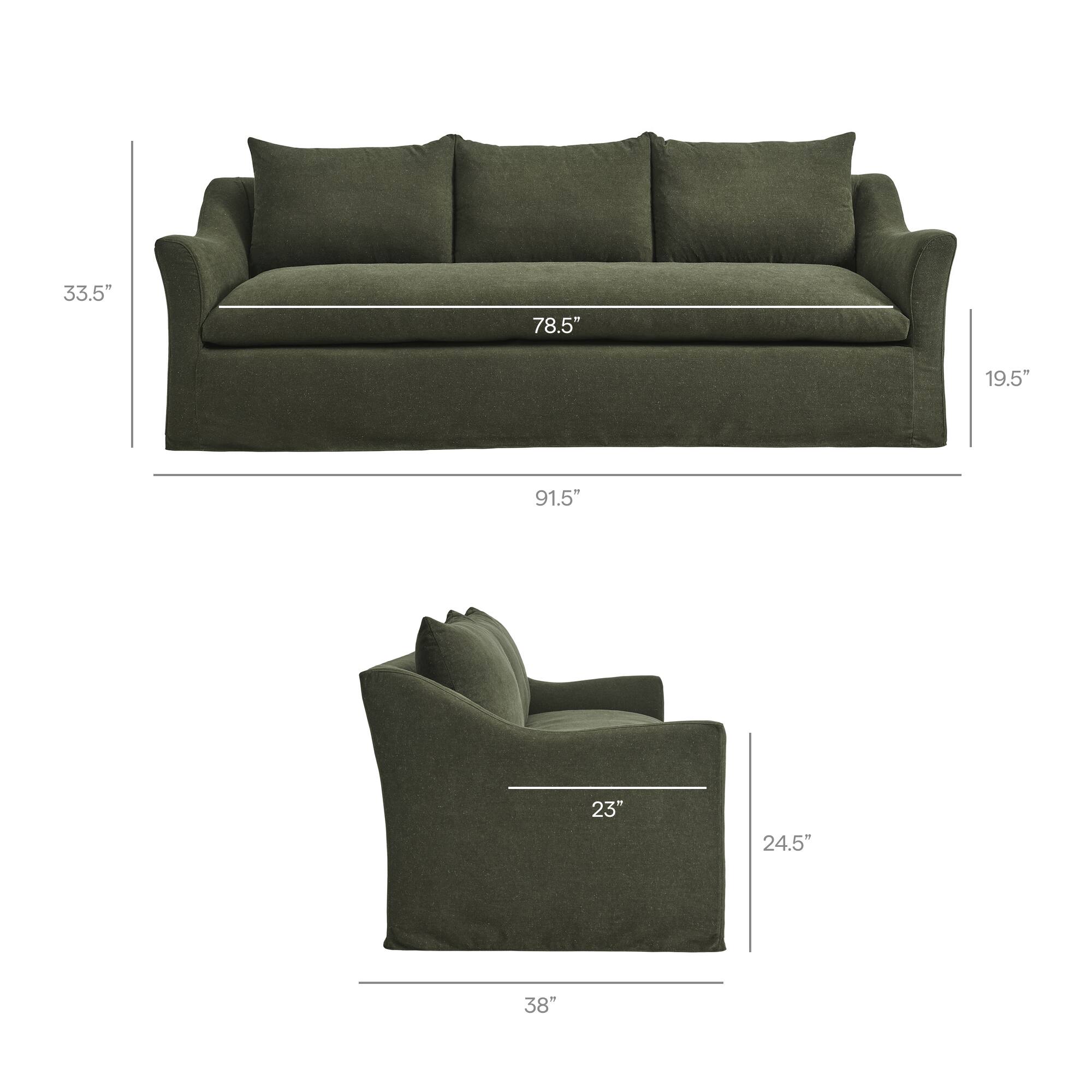 33.5" 78.5" 19.5" 91.5" 23" 24.5" 38"