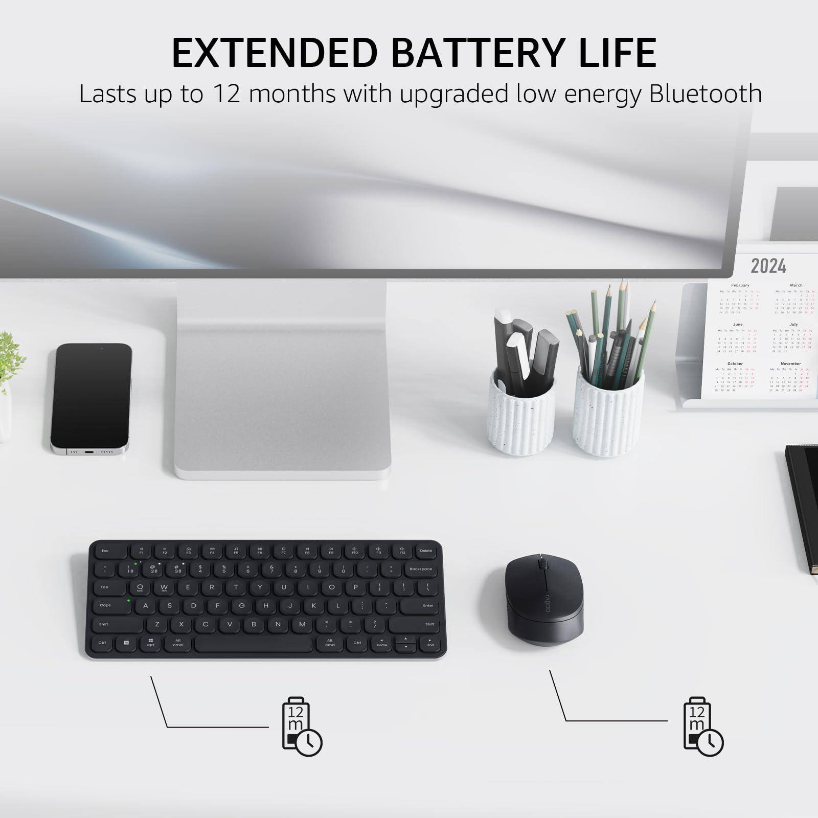 EXTENDED BATTERY LIFE  
Lasts up to 12 months with upgraded low energy Bluetooth