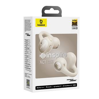 Baseus Inspire XC1 Clip on Earbud, Sound By Bose Headphones Baseus Inspire XC1 Clip on Earbud, Sound By Bose Headphones