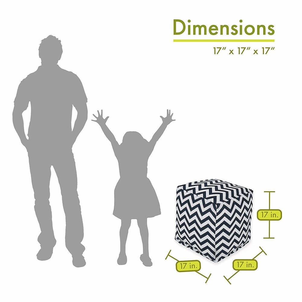 Dimensions: 17" x 17" x 17"  
17 in. x 17 in. x 17 in.