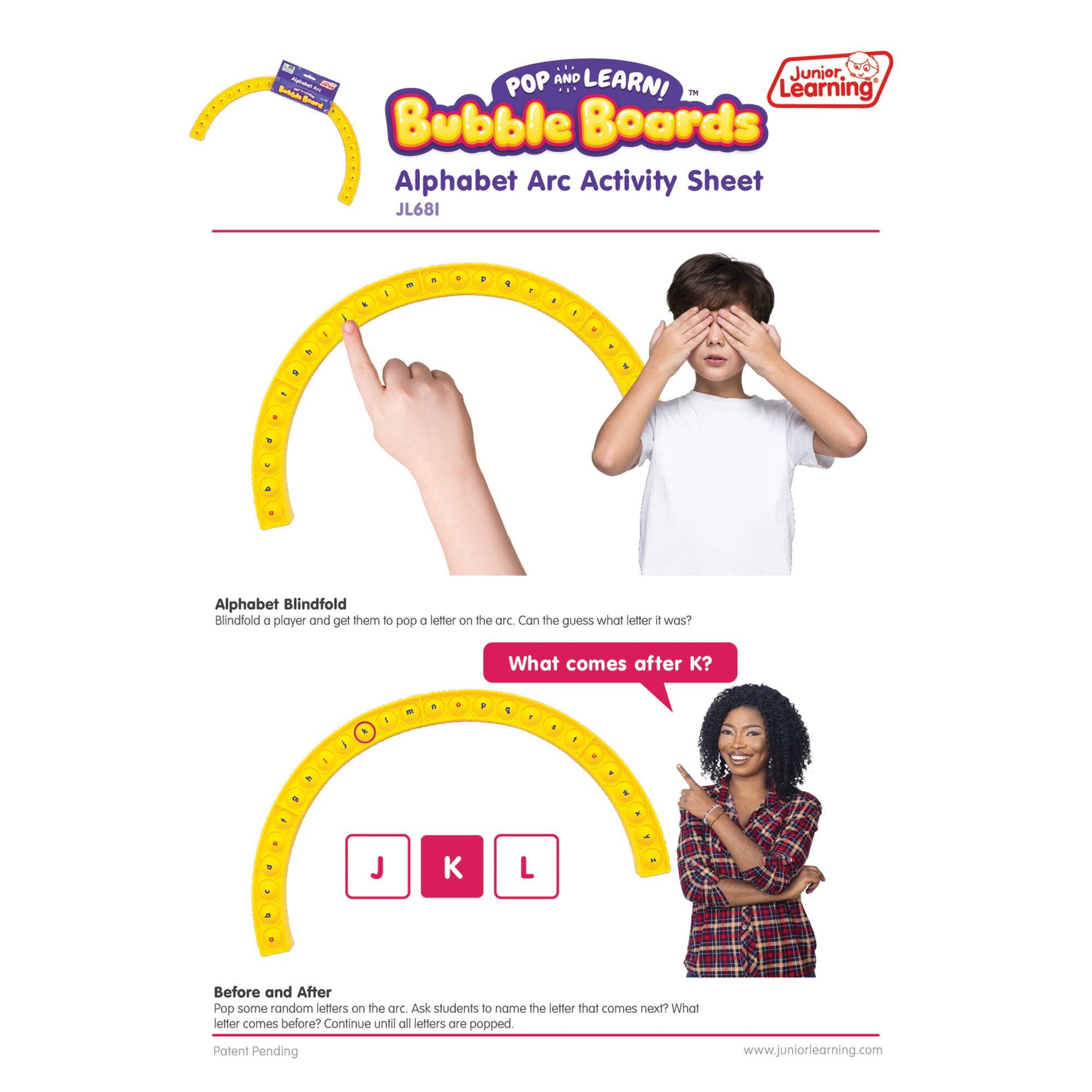 Junior Learning Pop & Learn: Bubble Board Alphabet Arc - Best Buy