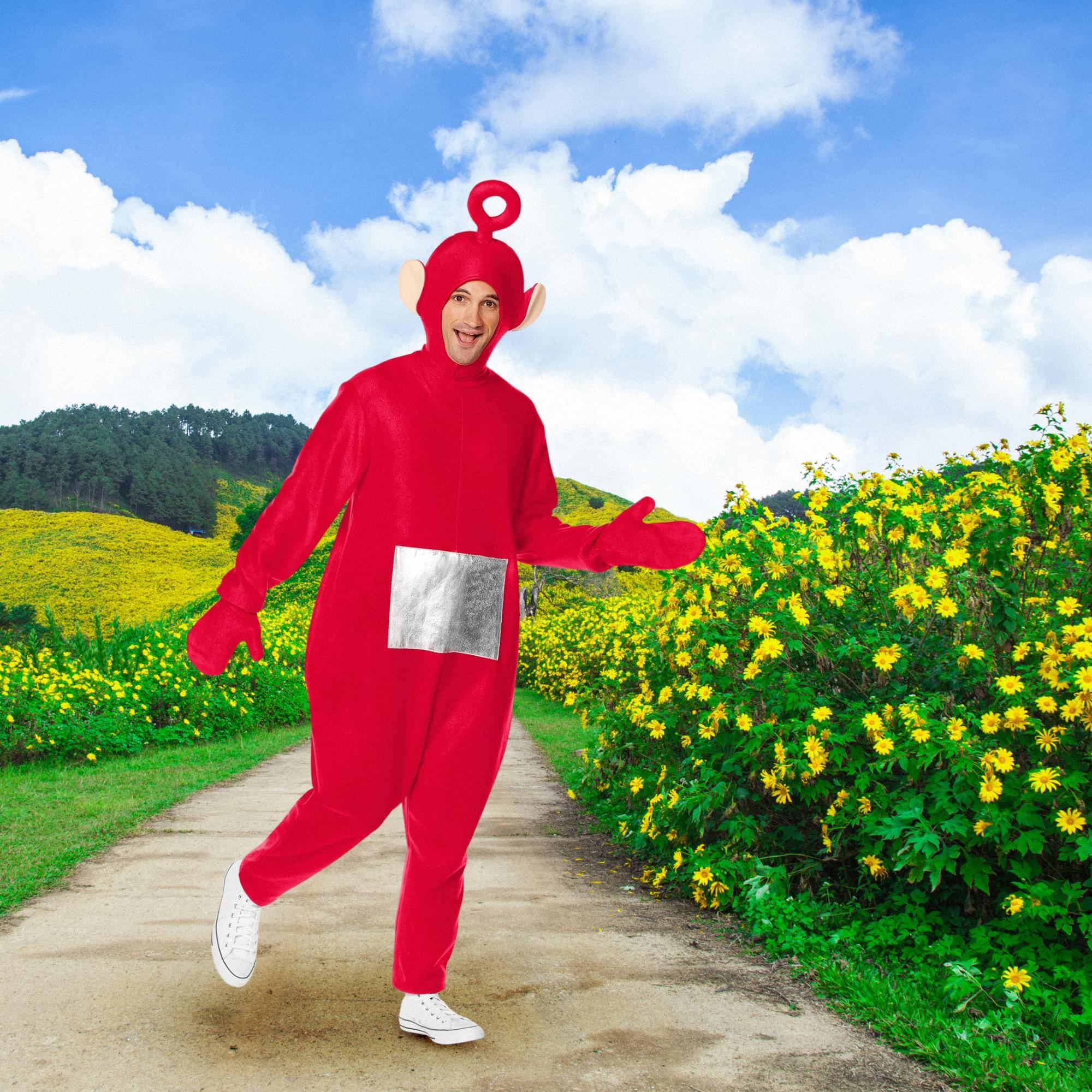 Alt View 1. InSpirit Designs - Teletubbies Po Adult Costume | M - Red.