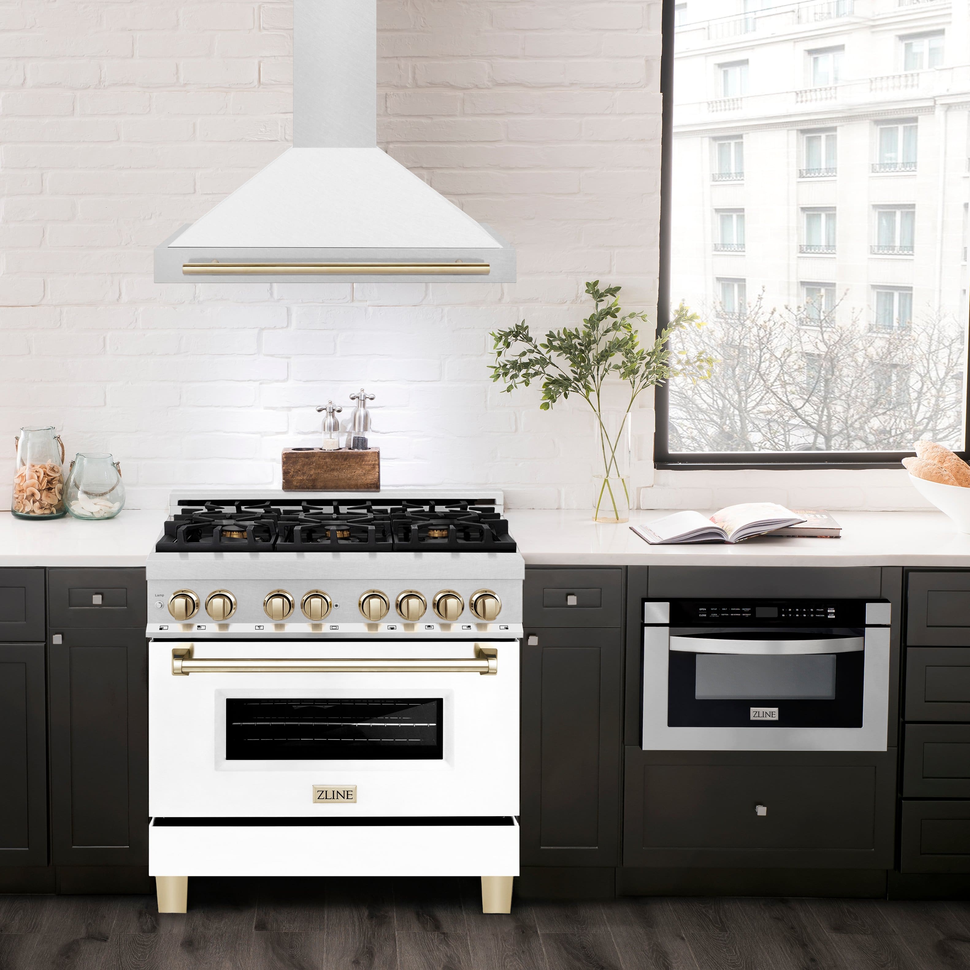ZLINE DuraSnow - 36 inches - Externally Vented - Wall Range