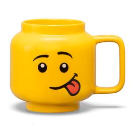 Room Copenhagen - LEGO: Classic Minifigures Silly Ceramic Mug, 17.9oz - Yellow