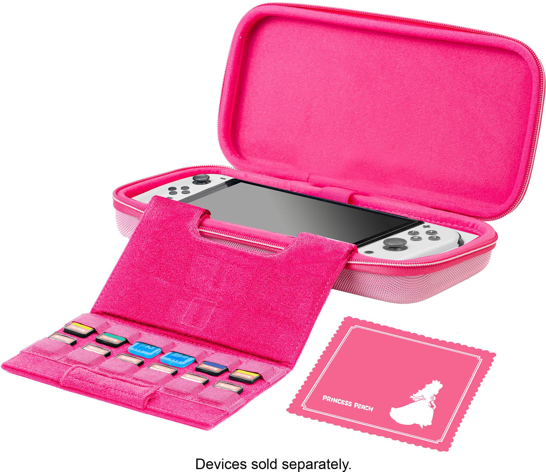 RDS Industries Game Traveler Deluxe Princess Peach Case Pink PP12