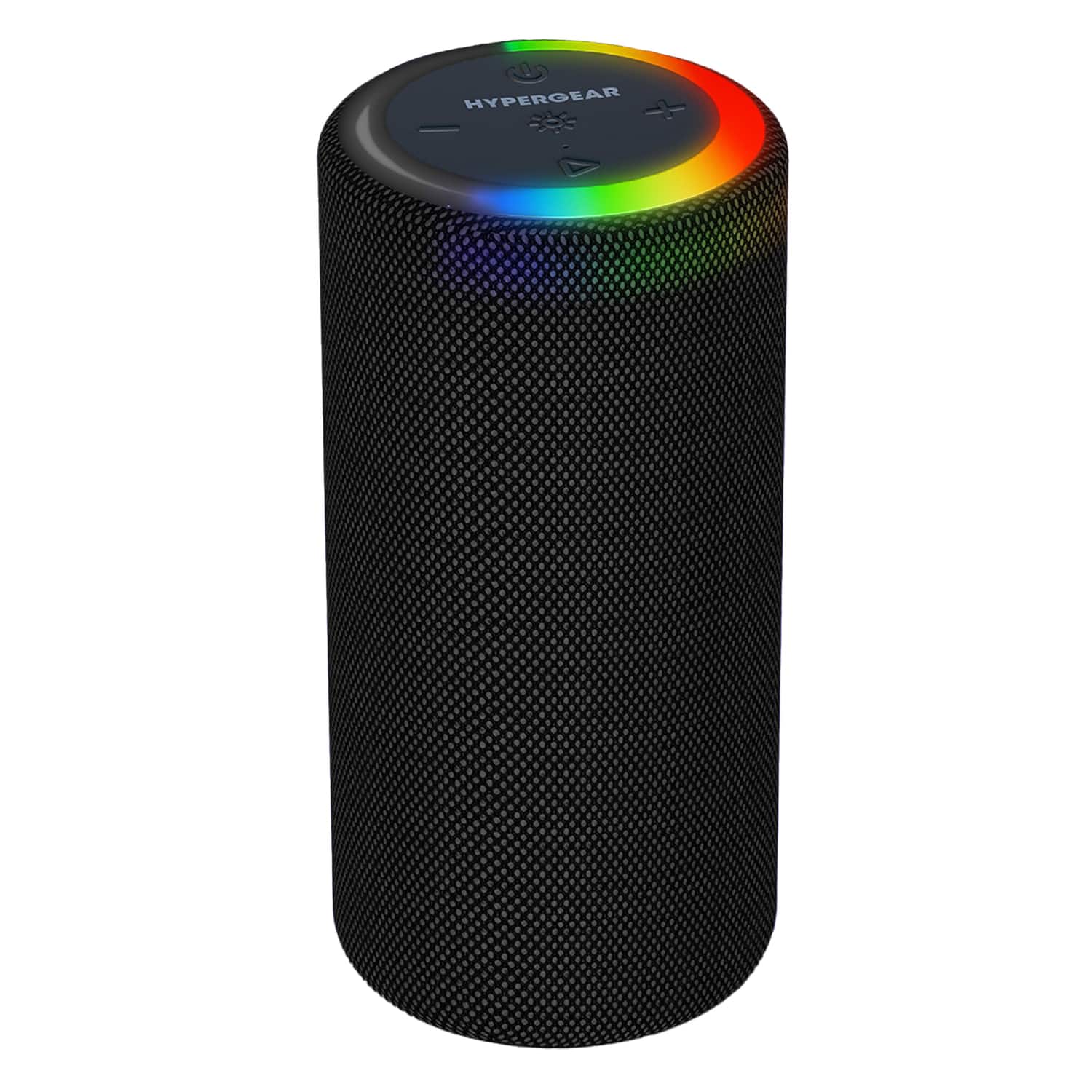 HyperGear - Halo XL Waterproof True Wireless Stereo Portable Bluetooth® Speakerphone with LED Light Ring, 15886 - Black