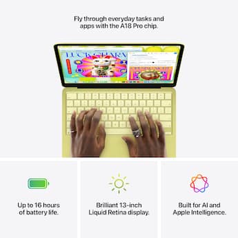 Apple MacBook Neo 13 inch Laptop A18 Pro chip with 6‑core CPU and Apple MacBook Neo 13 inch Laptop A18 Pro chip with 6‑core CPU and