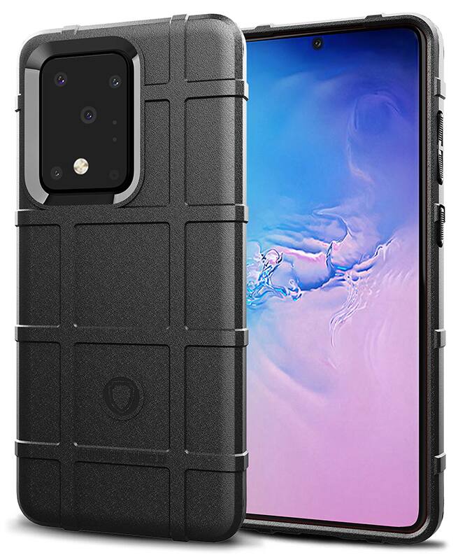 Alt View 2. Nakedcellphone - Case for Samsung Galaxy S20 Ultra - Special Ops Series - Black.