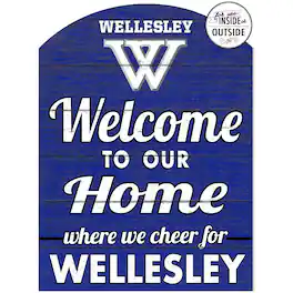 Jardine - Wellesley 16'' x 22'' Indoor/Outdoor Marquee Sign - Blue