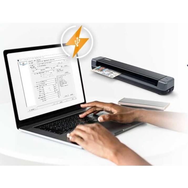 Alt View 6. Plustek - Plustek MobileOffice S410 Plus Sheetfed Scanner - USB.