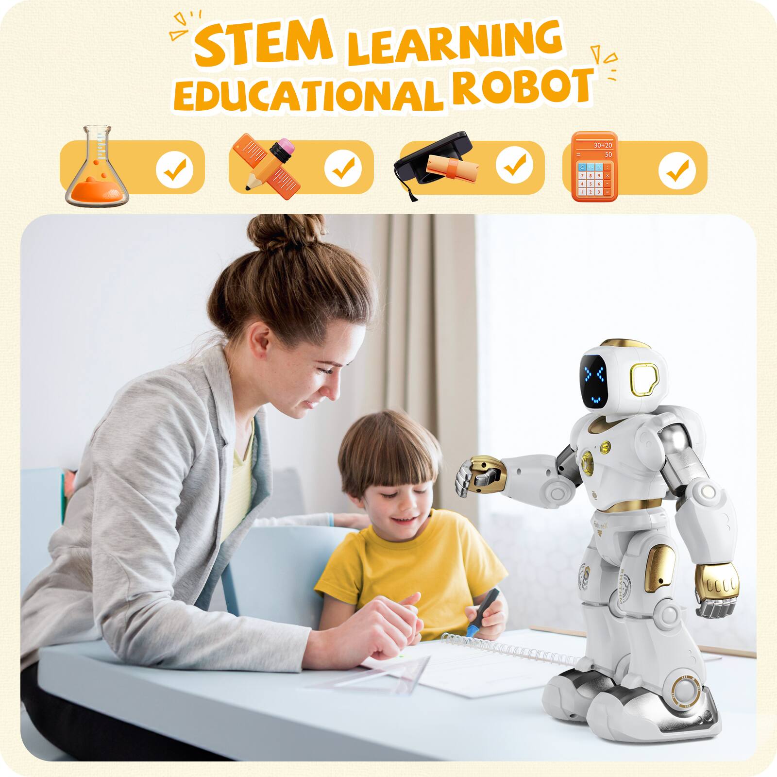 STEM LEARNING EDUCATIONAL ROBOT
