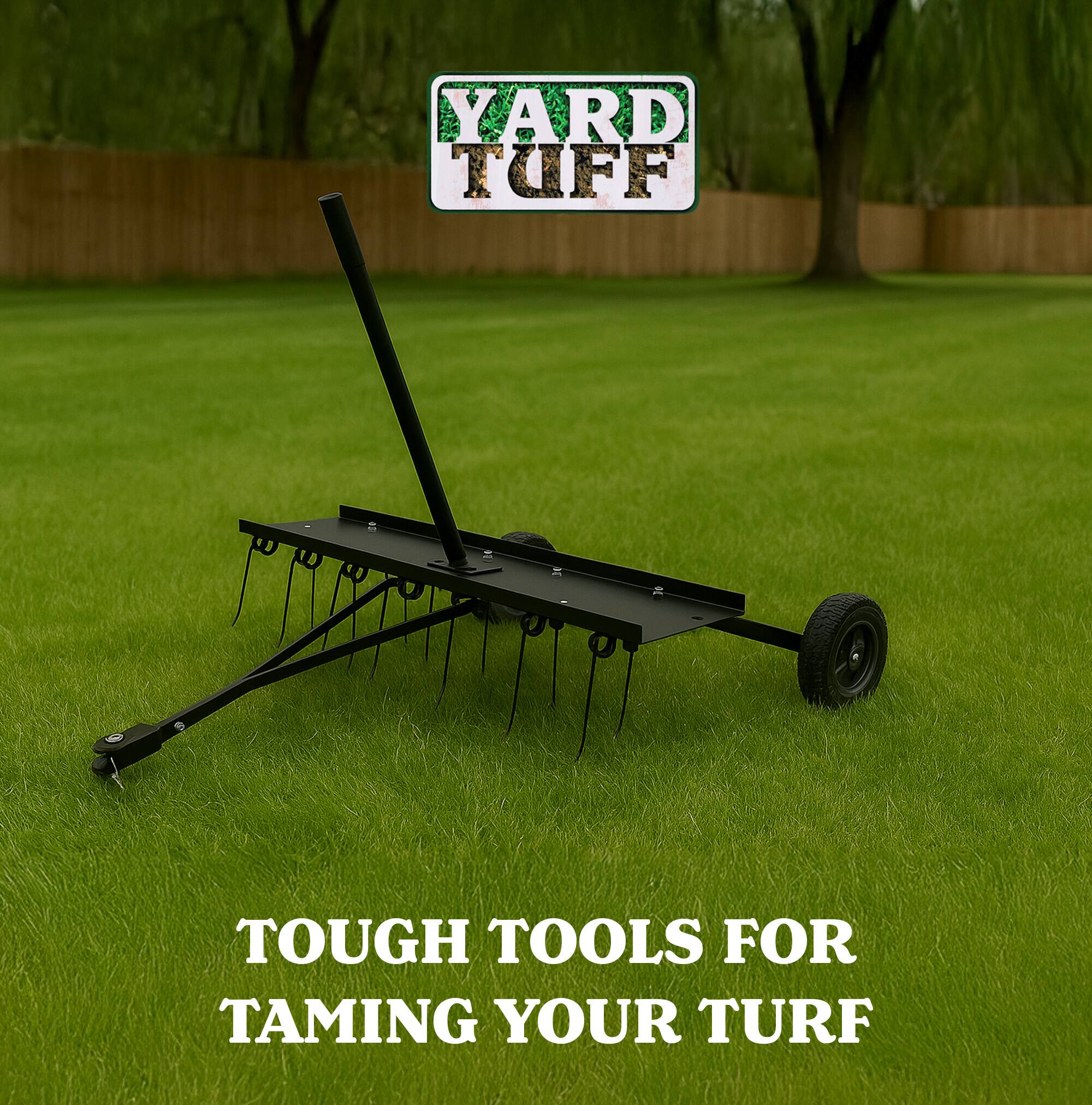 YARD TUFF

TOUGH TOOLS FOR TAMING YOUR TURF