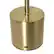 Alt View 15. Simple Designs - 12.75" Mushroom Magic Disc Dimming & Rechargeable Cordless 4-Way Touch Sensor Stick Desk Lamp - Gold.
