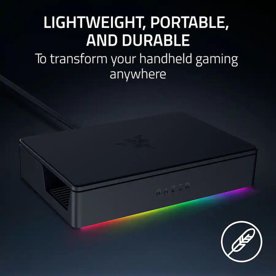 Galaxy Razer Razer Handheld Dock Chroma with 100W Power Delivery for Mobile Gaming ...