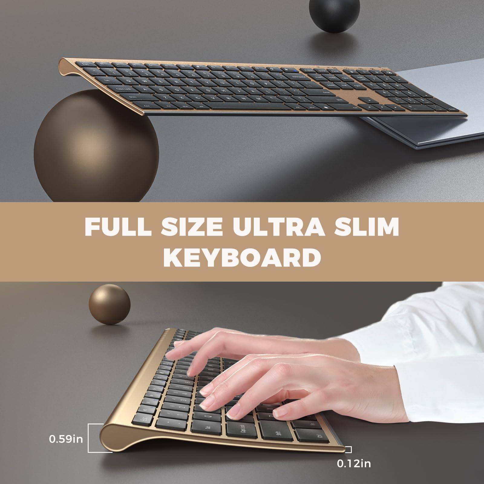 FULL SIZE ULTRA SLIM KEYBOARD

0.59in

0.12in