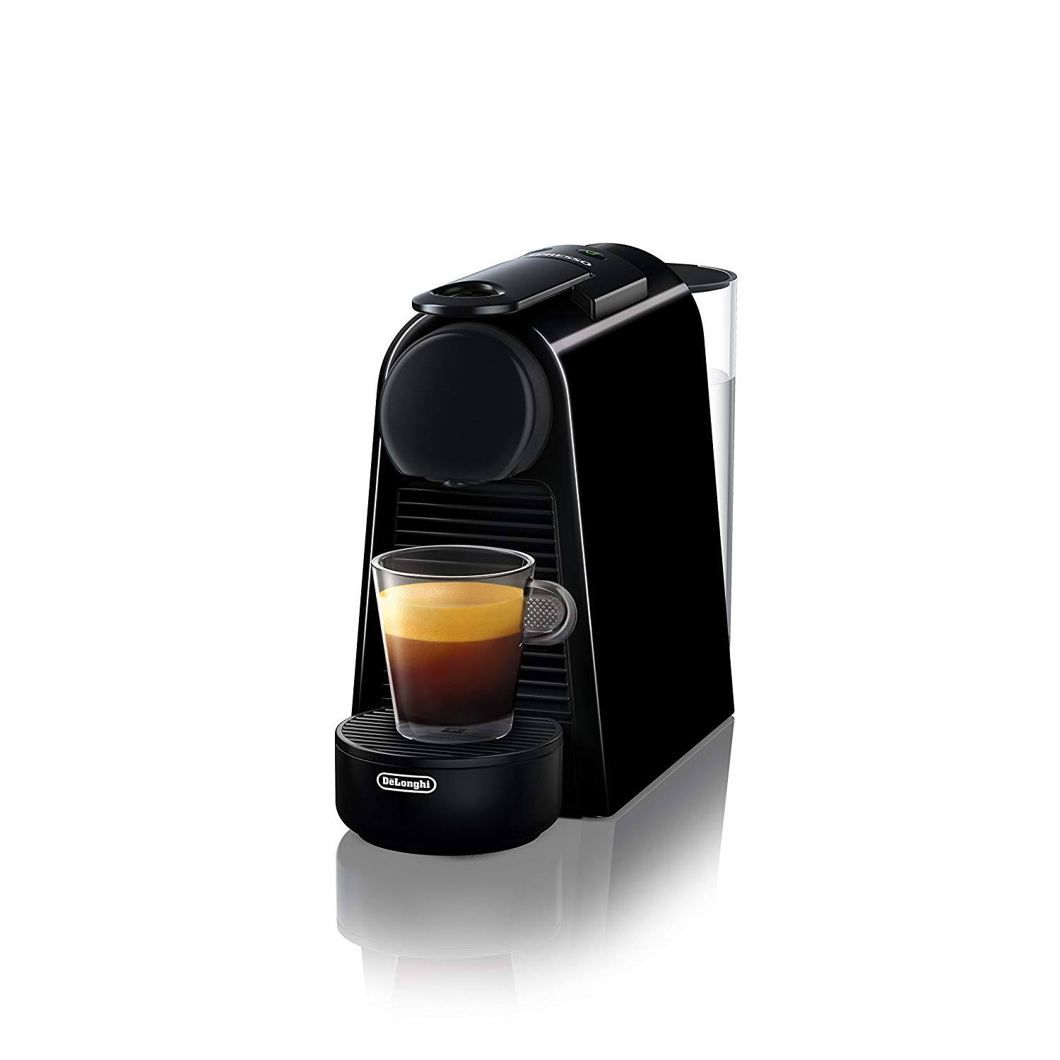 Back. De'Longhi - DeLonghi EN85B Nespresso Essenza Mini Automatic Espresso Machine (Black) - Black.