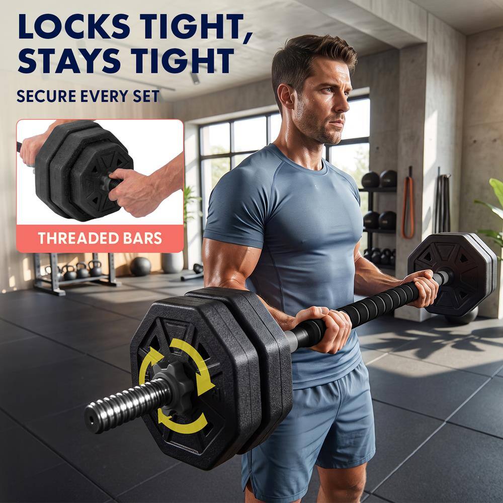 LOCKS TIGHT, STAYS TIGHT  
SECURE EVERY SET  

THREADED BARS