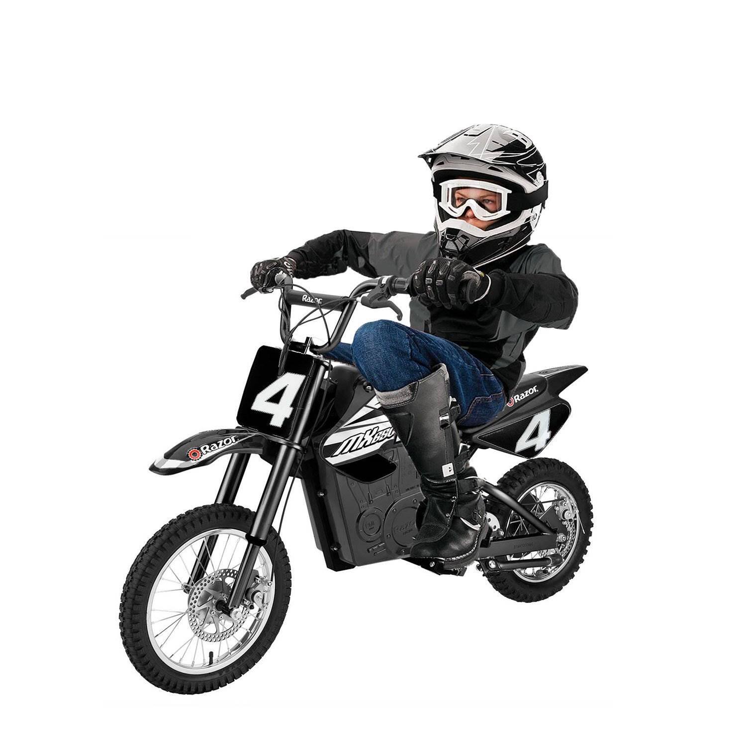 Alt View 12. Razor - MX650 Dirt Rocket High-Torque Electric Motocross Dirt Bike (2 Pack) - Black.