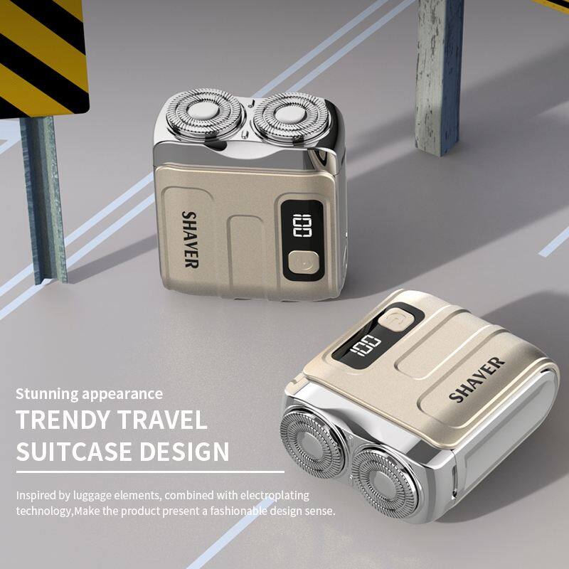 Stunning appearance  
TRENDY TRAVEL SUITCASE DESIGN  

Inspired by luggage elements, combined with electroplating technology, the product presents a fashionable design sense.