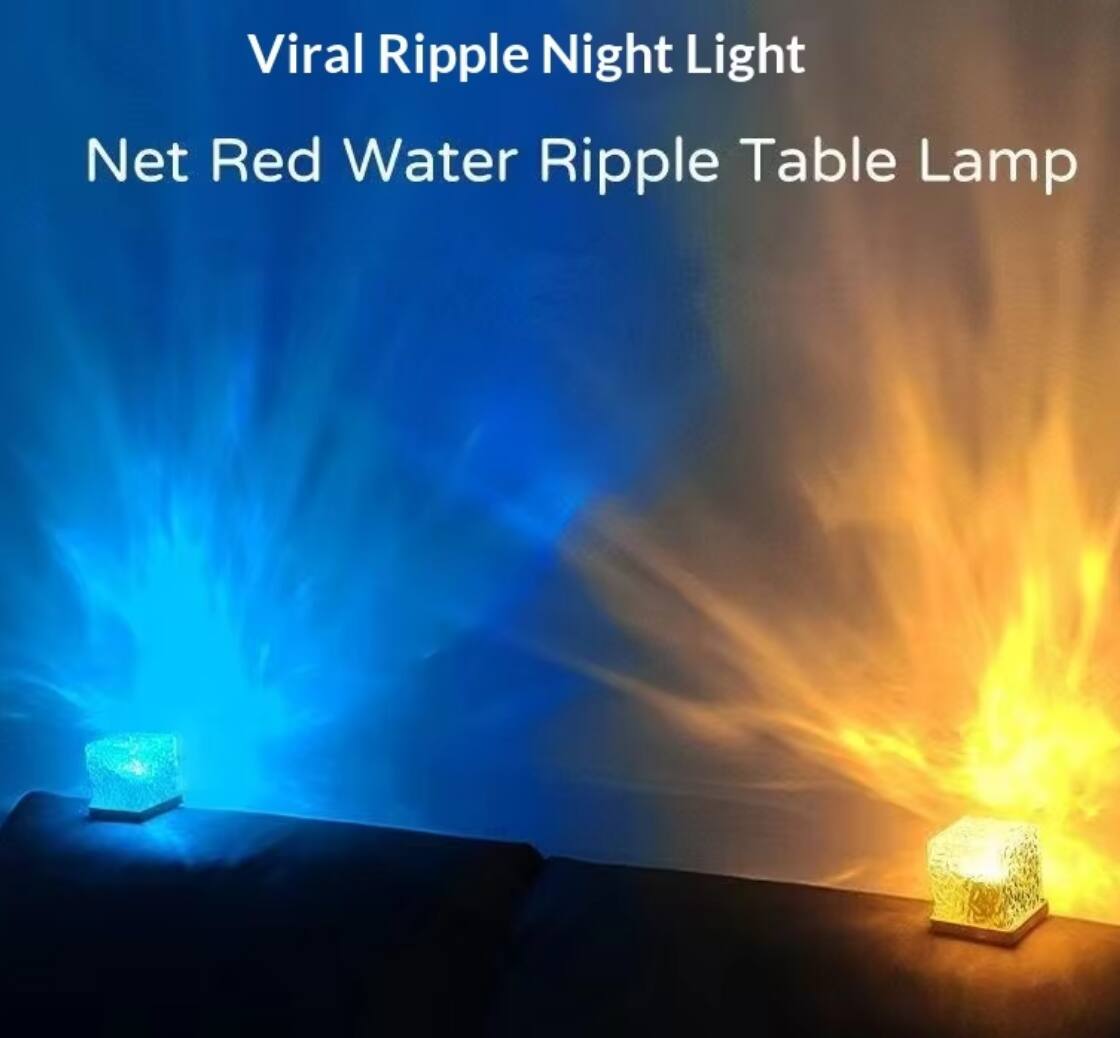 Viral Ripple Night Light  
Net Red Water Ripple Table Lamp
