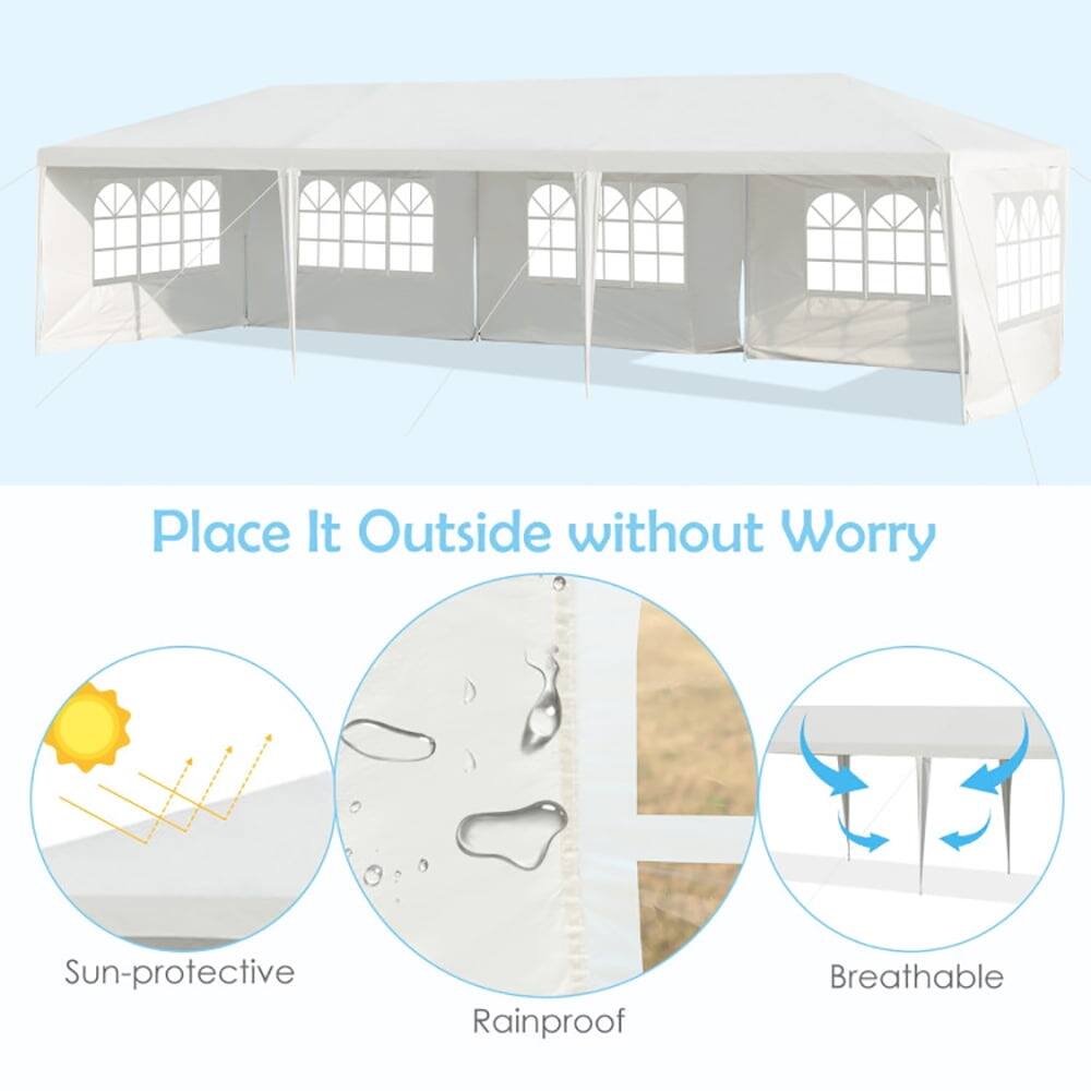 Place It Outside without Worry  
Sun-protective  
Rainproof  
Breathable