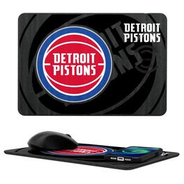 Keyscaper - Detroit Pistons Wireless Charger & Mouse Pad - Multicolor